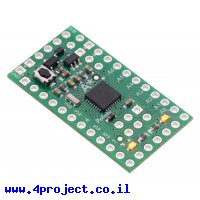 כרטיס פיתוח תואם Arduino A-Star 328PB Micro - 3.3V, 12MHz