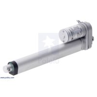 מנוע לינארי DC 12V, דגם LD , תנועה 200mm, 25kgf, 2.8cm/s