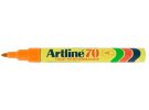 תמונה של מוצר טוש לא מחיק 70 Artline (ארטליין) ראש עגול - כתום