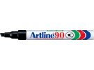 תמונה של מוצר טוש לא מחיק 90 Artline (ארטליין) ראש שטוח - שחור