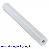 מוט REX 12mm אלומיניום - אורך 104 מ"מ