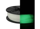 תמונה של מוצר פלסטיק למדפסת תלת-מימד - ירוק זוהר בחושך - ABS 1.75mm
