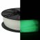פלסטיק למדפסת תלת-מימד - ירוק זוהר בחושך - ABS 1.75mm