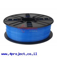 פלסטיק למדפסת תלת-מימד - כחול נאון - PLA 1.75mm