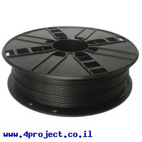 פלסטיק למדפסת תלת-מימד - שחור - Nylon 1.75mm