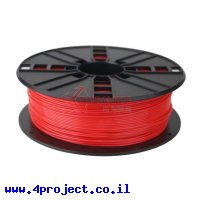 פלסטיק למדפסת תלת-מימד - אדום - Nylon 1.75mm