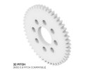 תמונה של מוצר גלגל שיניים 32P, עובי 1/8", דלרין - 48 שיניים