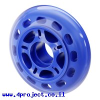 גלגל סקייטים 76 מ"מ - כחול