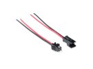 תמונה של מוצר מחבר JST-SM 2-pin עם חוטים AWG22