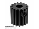 תמונה של מוצר גלגל שיניים MOD0.8 לציר 5 מ"מ עגול, פלדה - 15 שיניים