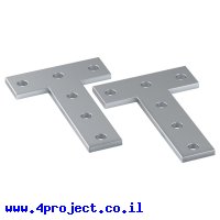 חיבור ל-X-Rail - צורת T, חבילה של 2