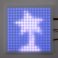 מטריצת לדים Addressable RGB 16x16 - מרחק 10 מ"מ (SK9822)