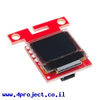 מסך Micro OLED 64x48 - חיבור Qwiic