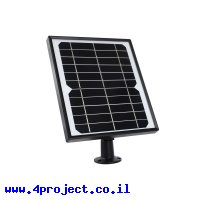 תא סולארי 5.5V/6W (Monocrystalline) - עם מעמד התקנה